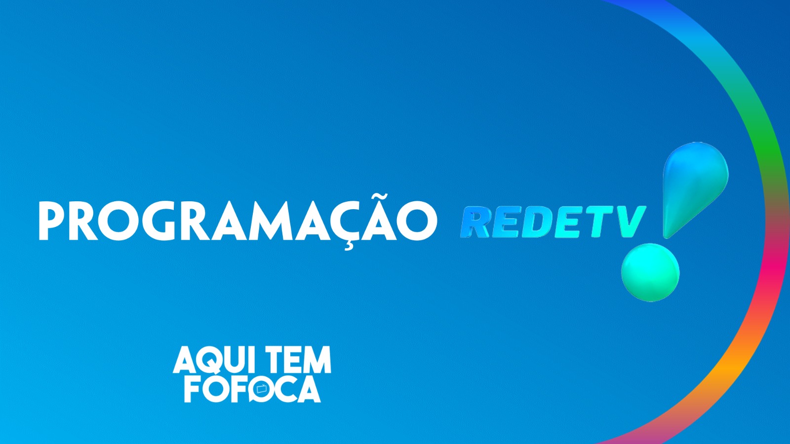 Programação da RedeTV!