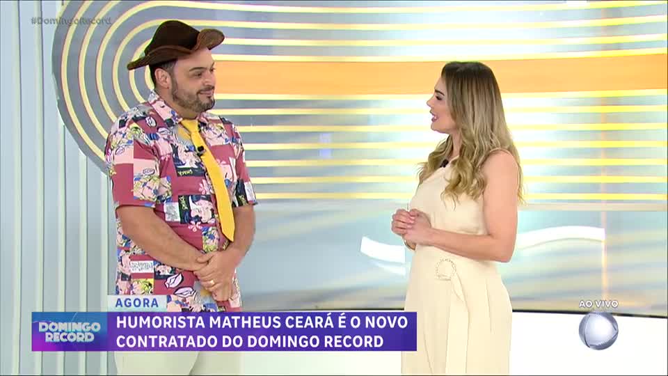 Domingo Record continua perdendo para o SBT