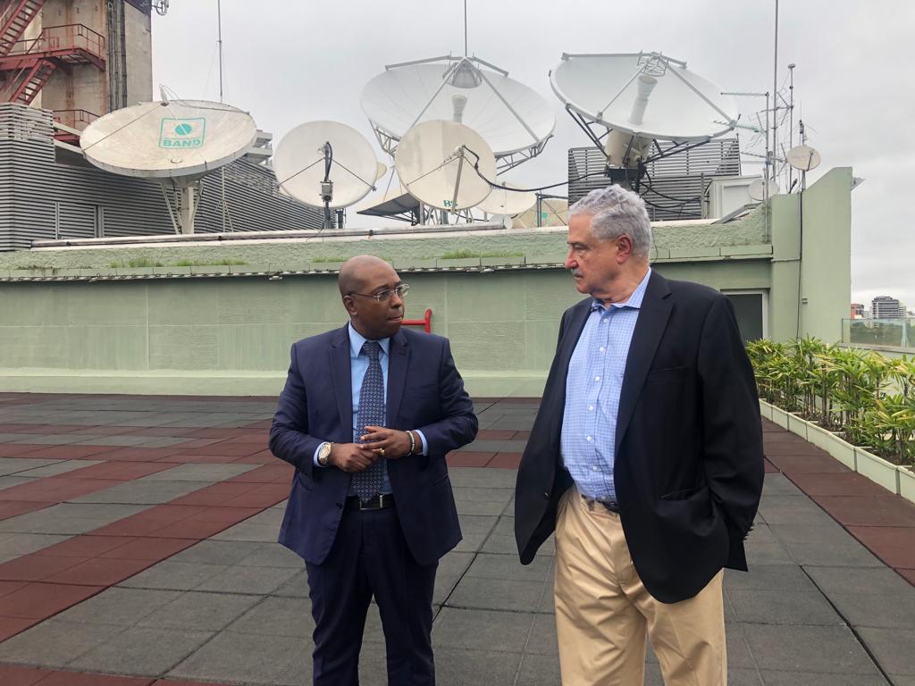 Bispo Luciano Neves e Johny Saad