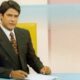 Wiliam Bonner no comando do Jornal Nacional em 1996