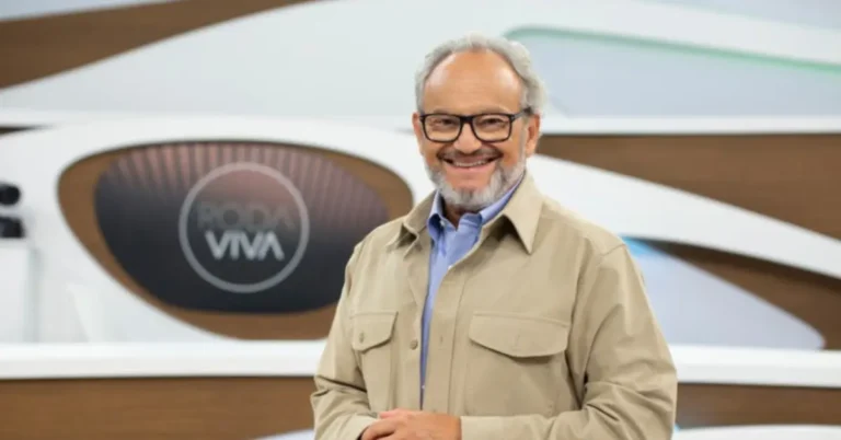 Enersto Paglia no comando do Roda Viva